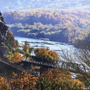 'Historic View Harpers Ferry, WV' Print- William Fox