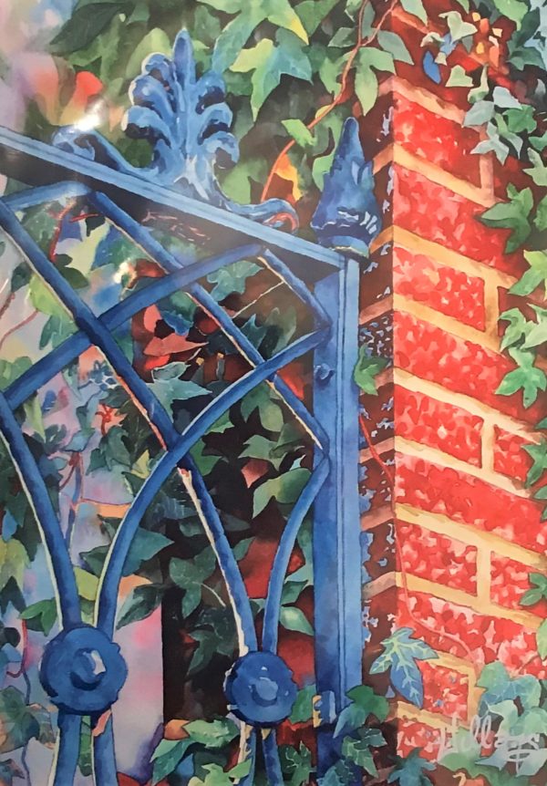 'Brick & Iron' Watercolor Print - Mick Williams