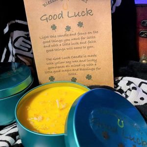 Good Luck Candle Tin - Krista Trovato