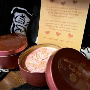 Love Candle Tin - Krista Trovato