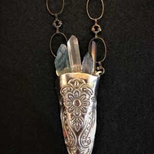 Crystal Treasure Pocket Necklace - Michelle Arsenault