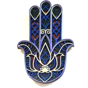 Five-Layer Hamsa - Krista Trovato