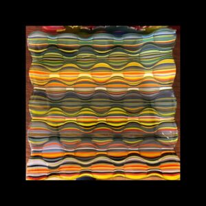 Optical Illusion Plate - Jennifer Strickland
