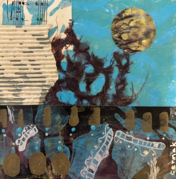 'Moon Rising' Original Watercolor - Linda Daniels-Cermak