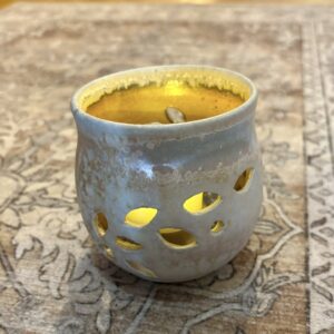 Pottery Candle Cup - Tameria Martinez