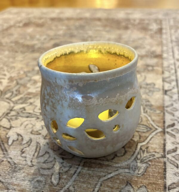 Pottery Candle Cup - Tameria Martinez