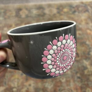 Grey and Pink Mug - Rachel Cammer