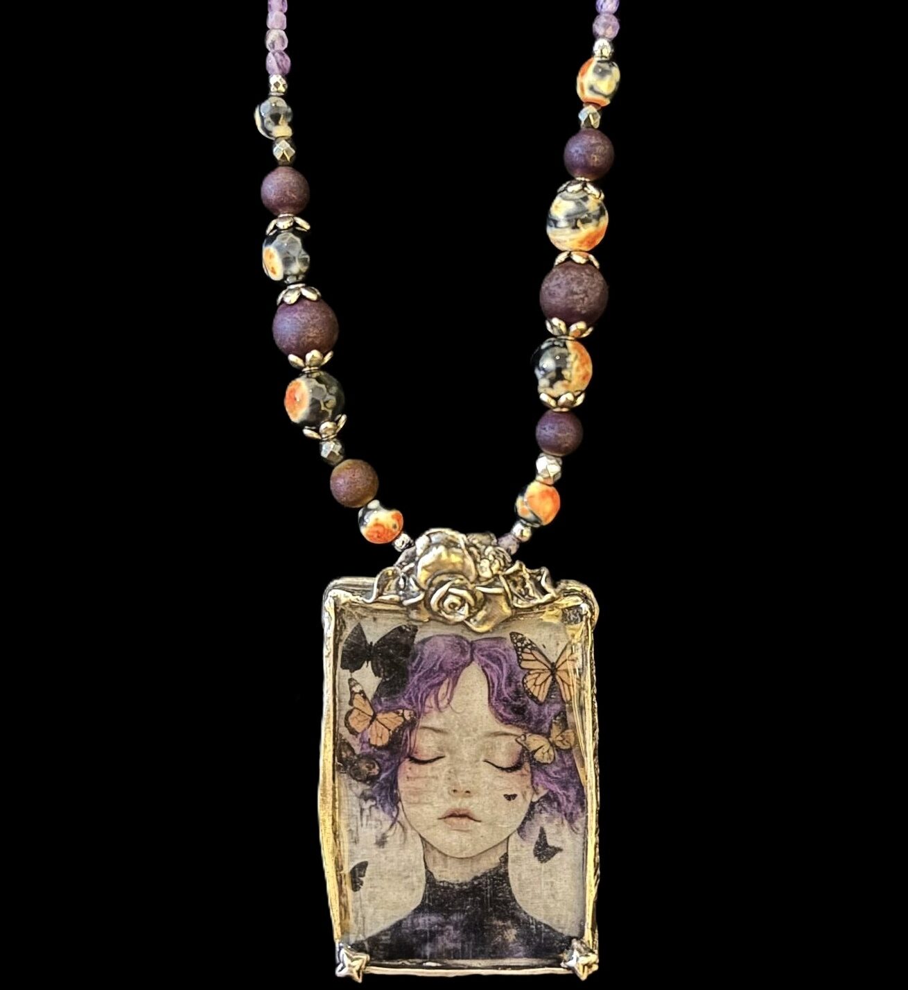 'Among the Butterflies' Necklace - Michelle Arsenault
