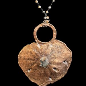 Sand Dollar Pendant Necklace - Rebecca Burrell