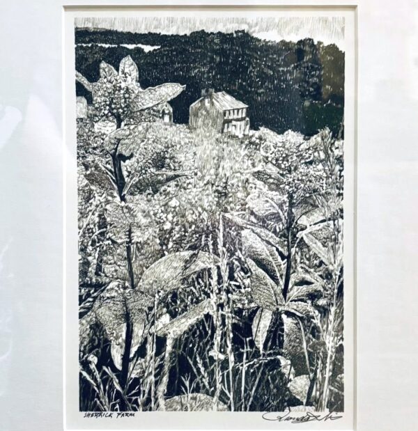 ‘Sherrick Farm’ Framed Original Graphite Drawing – Rhonda Smith | Gifts ...