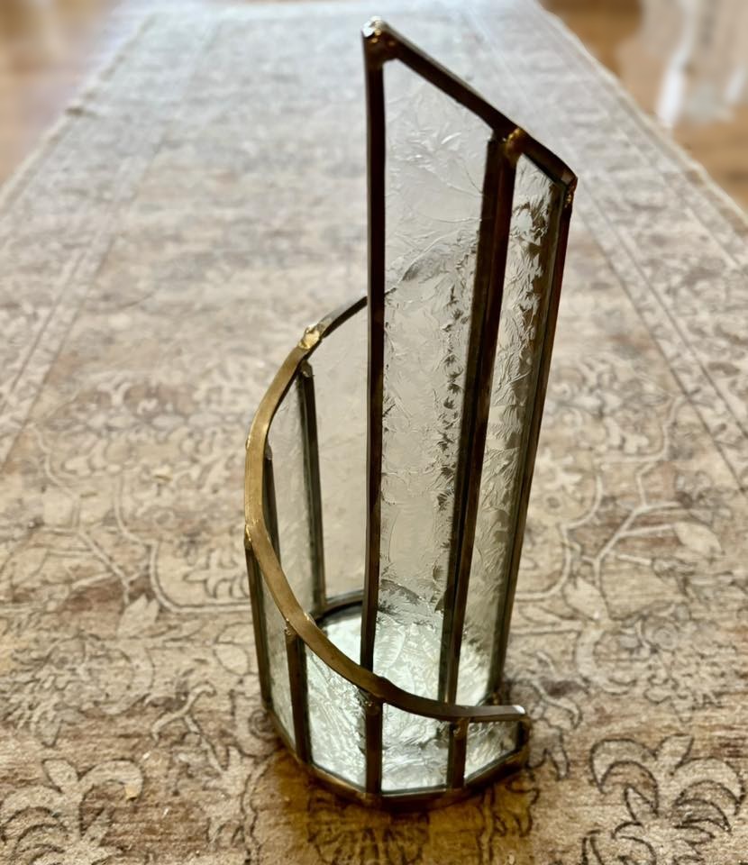 Clear Spiral Candle Tower - Blonde Moments