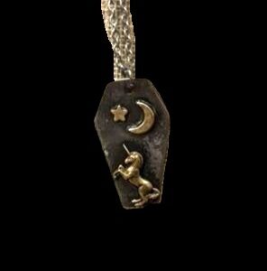 Unicorn Coffin Necklace - Sarah Amendola