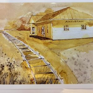 'Antietam Train Station' Card - Tom Gately