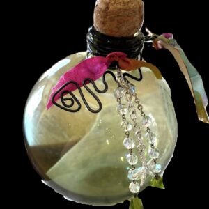 Green Starfish Wishing Bottle - Holly Priester