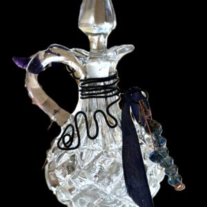 Clear and Dark Sky Wishing Bottle - Holly Priester