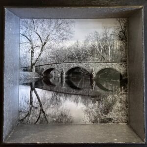 'Burnside Bridge Road' Metal Photo - Nan Sincero