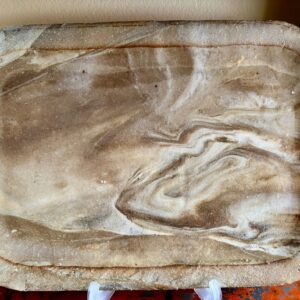 Pottery Tray in Swirled Browns - Spencer Dofflemyer