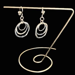 Stacked Circles Earrings - Manya Vee