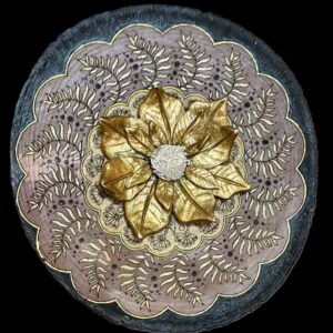 Golden Flower Wood Art - Phoenix Engravings