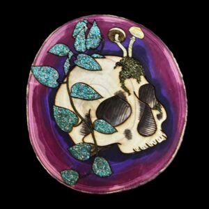 Skull Wood Art - Phoenix Engravings